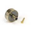 Aged Brass Kelso Cabinet Knob - 38mm (No rose)