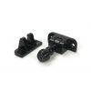 Black Prestbury Brighton Fastener (Radiused)