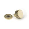 Aged Brass Judd Cabinet Knob - 32mm (Plain)