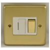 Eurolite Stainless Steel Switched Fuse Spur Satin Brass