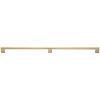 Heritage Brass Cabinet Pull Metro Design 480mm CTC Polished Brass Finish