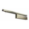 Rutland TS.11204 Cam Action Door Closer c/w Semi-radius cover & Slidearm, Antique Brass