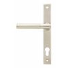 Polished Nickel Brompton Slimline Lever Espag. Lock Set