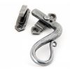 Pewter Locking Shepherd's Crook Fastener - RH