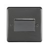 Eurolite Stainless Steel Fan Switch Black Nickel