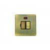 Eurolite Concealed 3mm Switched Fuse Spur Antique Brass