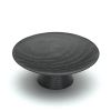 Wooden Cabinet Knob Olympia Design 65mm Black Ash Finish