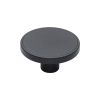 Brooklyn Cabinet Knob Black Matt Finish