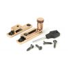 Polished Bronze Brompton Quadrant Fastener - Narrow