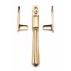 Polished Bronze Night-Vent Locking Hinton Fastener