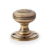 Alexander & Wilks - Christoph Mortice Knob - Antique Brass