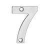 Numerals Number 7 - Satin Stainless Steel