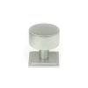 Satin Chrome Kelso Cabinet Knob - 32mm (Square)