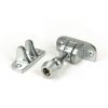 Satin Chrome Beehive Brighton Fastener (Radiused)