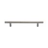 Heritage Brass Cabinet Pull Bar Design 160mm CTC Satin Nickel Finish