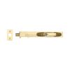 Heritage Brass Door Bolt Flush Fitting 8" x .3/4" Satin Brass finish