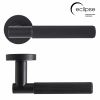 Eclipse 63241 - Linear Insignia Lever On Rose - Matt Black