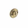 Millhouse Brass Solid Brass Oval WC Turn and Release - Antique Brass