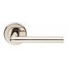 Serozzetta Dieci Lever On Rose  - Polished Nickel