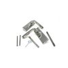 Polished Marine SS (316) Avon Lever Latch Set