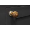 Rosewood and PN Beehive Cabinet Knob 35mm