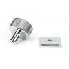 Polished Chrome Brompton Cabinet Knob - 32mm (Square)