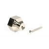 Polished Nickel Kahlo Cabinet Knob - 38mm