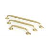 Satin Brass Moore Pull Handle - Large