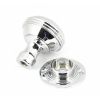 Polished Chrome 50mm Prestbury Mortice/Rim Knob Set