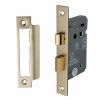 3" CE 3 Lever Bathroom Lock FD60 - Satin Brass