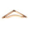 Polished Bronze Abingdon Shelf Bracket (150mm x 150mm)