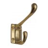 Heritage Brass Hat & Coat Hook Polished Brass finish