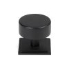 Matt Black Kelso Cabinet Knob - 38mm (Square)