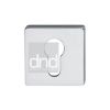 Standard Euro Profile Escutcheon Polished Chrome