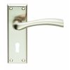 Serozzetta Cinquanta Lever On Lock Backplate - Satin Nickel