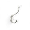 Alexander & Wilks - Traditional Hat and Coat Hook - Polished Nickel