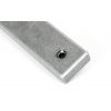 Pewter Monkeytail Slimline Lever Espag. Latch - RH