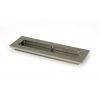 Pewter 175mm Plain Rectangular Pull