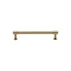 Heritage Brass Cabinet Pull Phoenix Design with 16mm Rose 96mm CTC Polished Brass finish