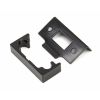 Black Â½" Rebate Kit for Tubular Mortice Latch