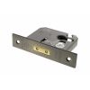 Atlantic Euro Deadlock [CE] 3" - Matt Antique Brass