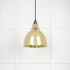 Smooth Brass Brindley Pendant