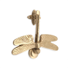 Dragonfly Door Knocker Satin Brass