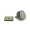 Pewter Brompton Cabinet Knob - 32mm (Square)