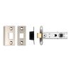 76mm Ce B/T Tubular Mortice Latch Square  - Satin Nickel