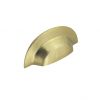 Slim Cup Handle Large Satin Brass