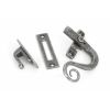 Pewter Locking Monkeytail Fastener - RH