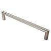 Mitred Knurled Pull Handle - Satin Stainless Steel