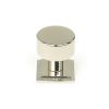 Polished Nickel Kelso Cabinet Knob - 25mm (Square)