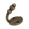 Burnished Brass Coat Hook